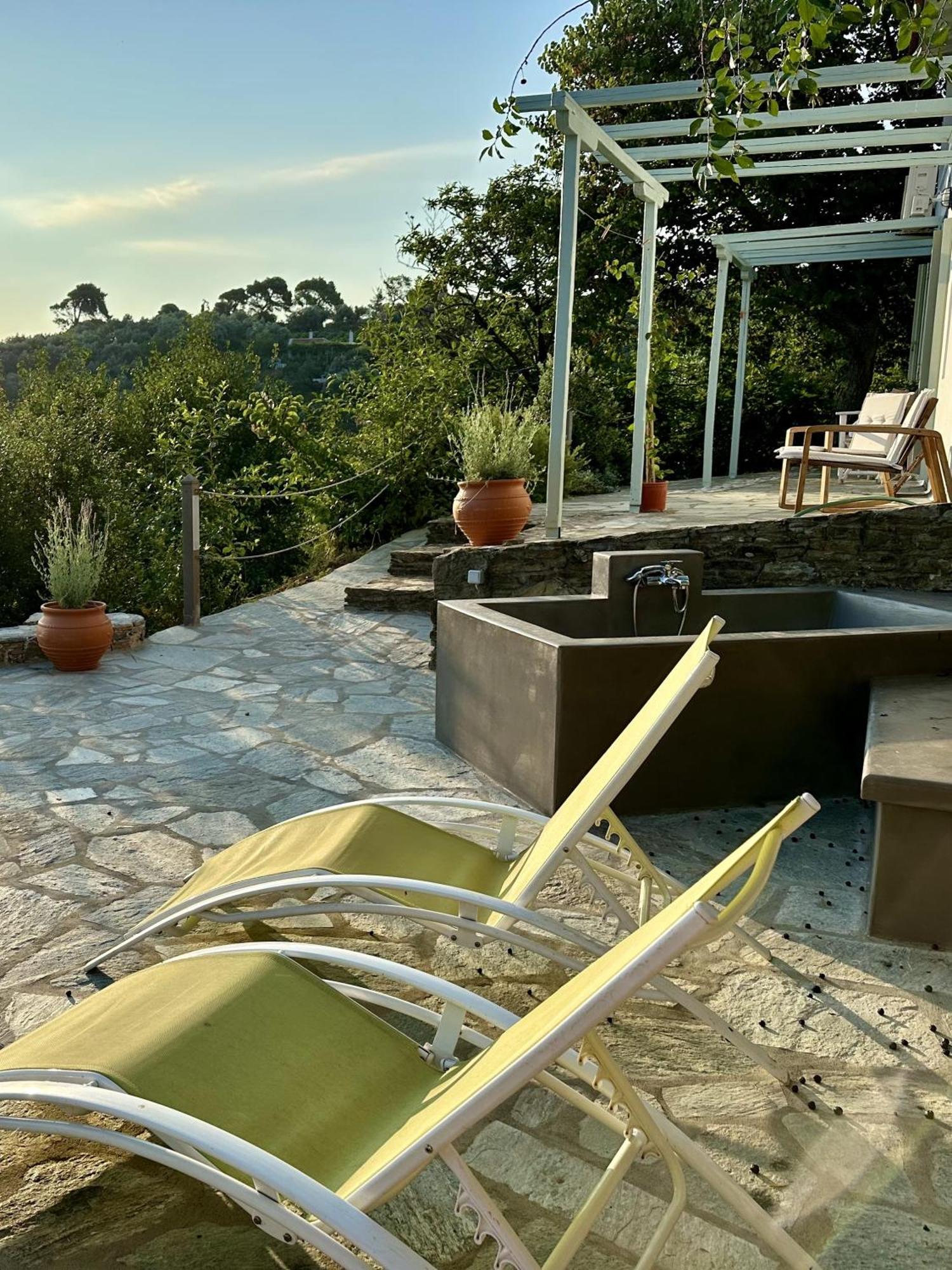 Olive Mill Cottage สโกเปลอสทาวน์ ภายนอก รูปภาพ