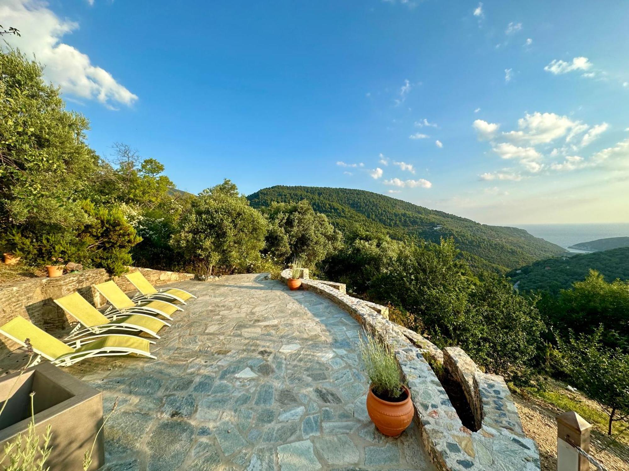 Olive Mill Cottage สโกเปลอสทาวน์ ภายนอก รูปภาพ