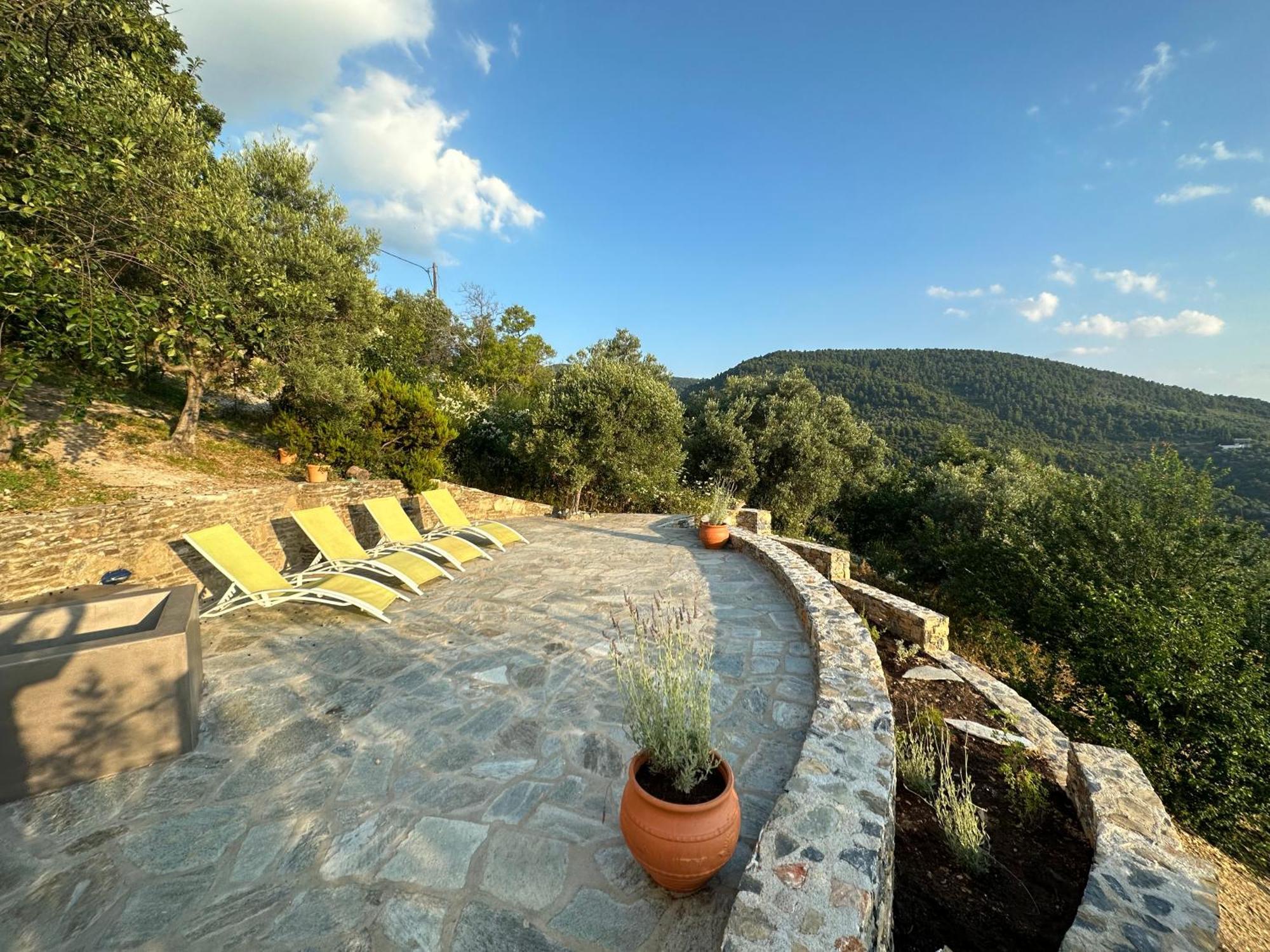 Olive Mill Cottage สโกเปลอสทาวน์ ภายนอก รูปภาพ